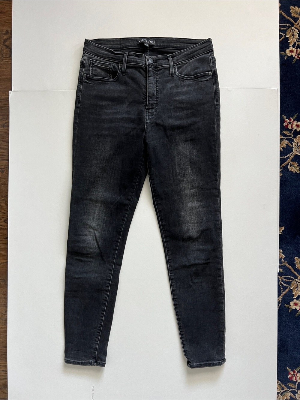 J. Crew Mercantile Black Skinny Jeans